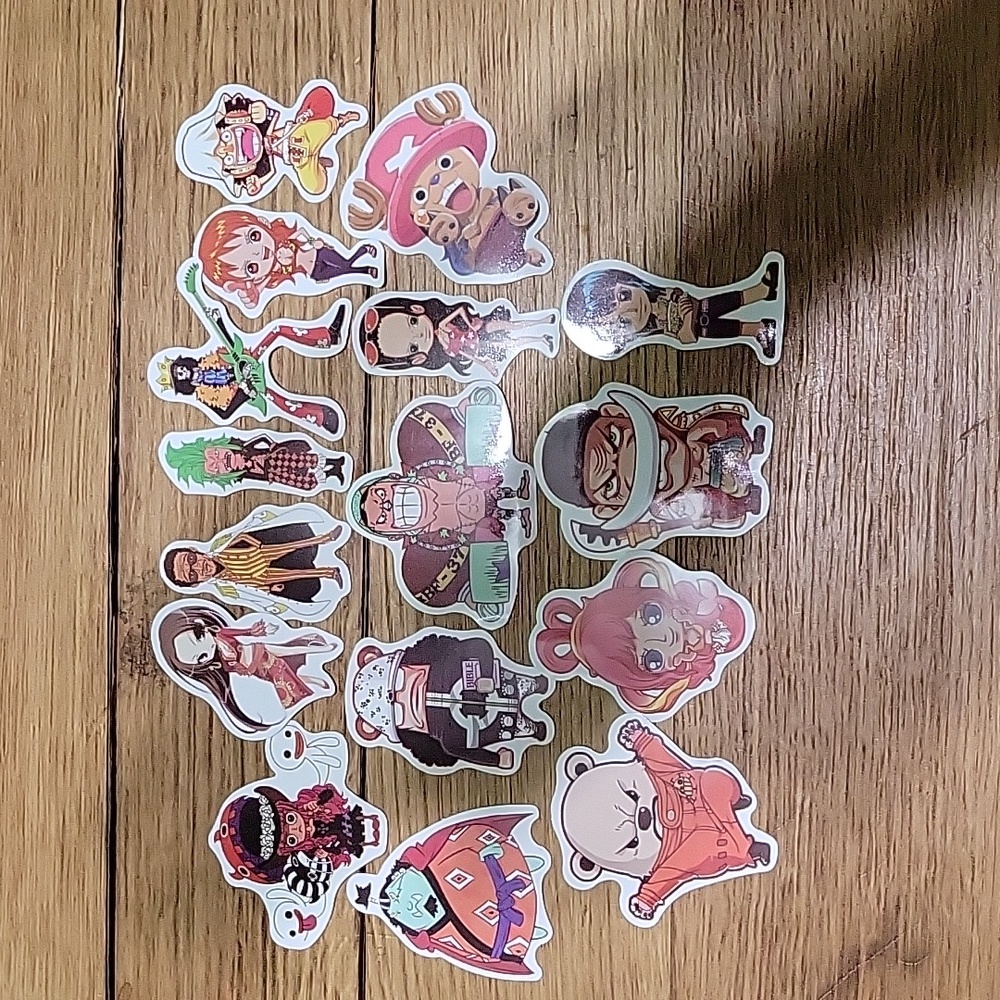 NWOT One Piece Stickers